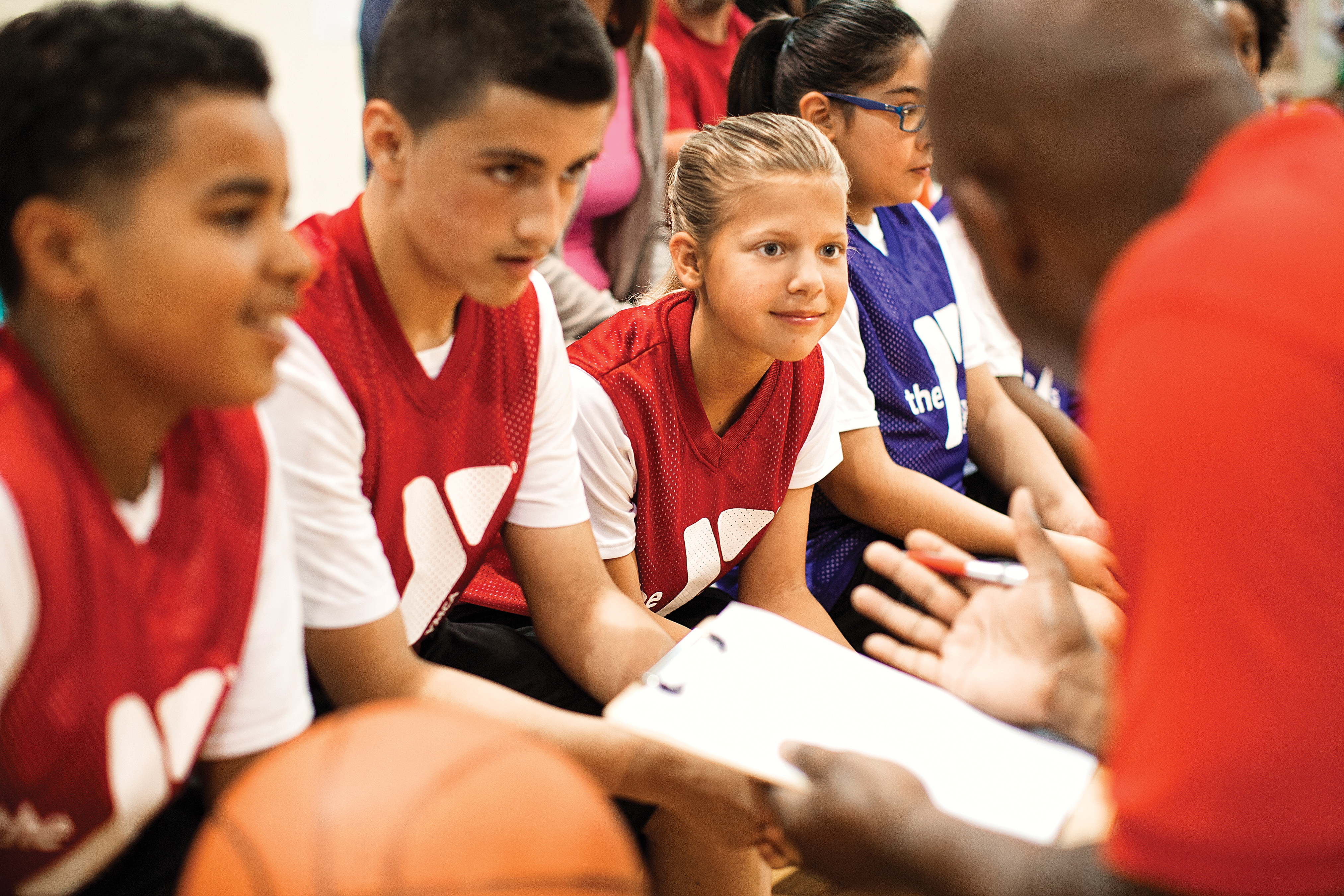 YMCA youth sports camps, basketball &amp; volleyball